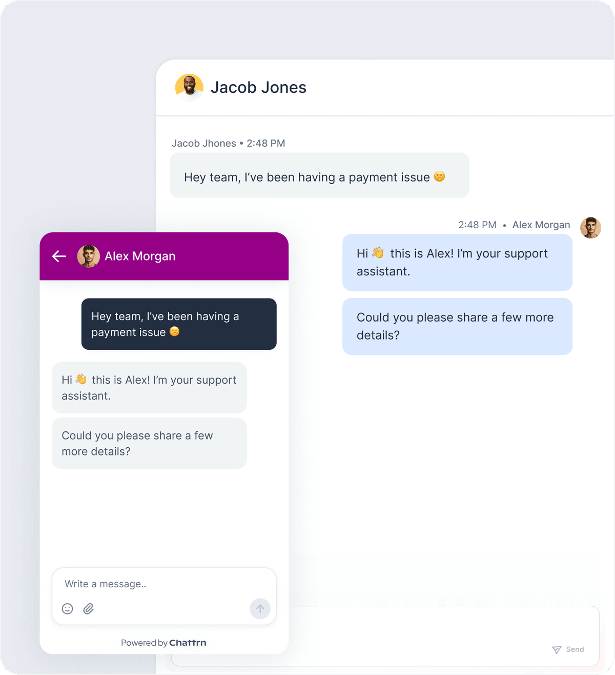 Continuous Instant Messaging